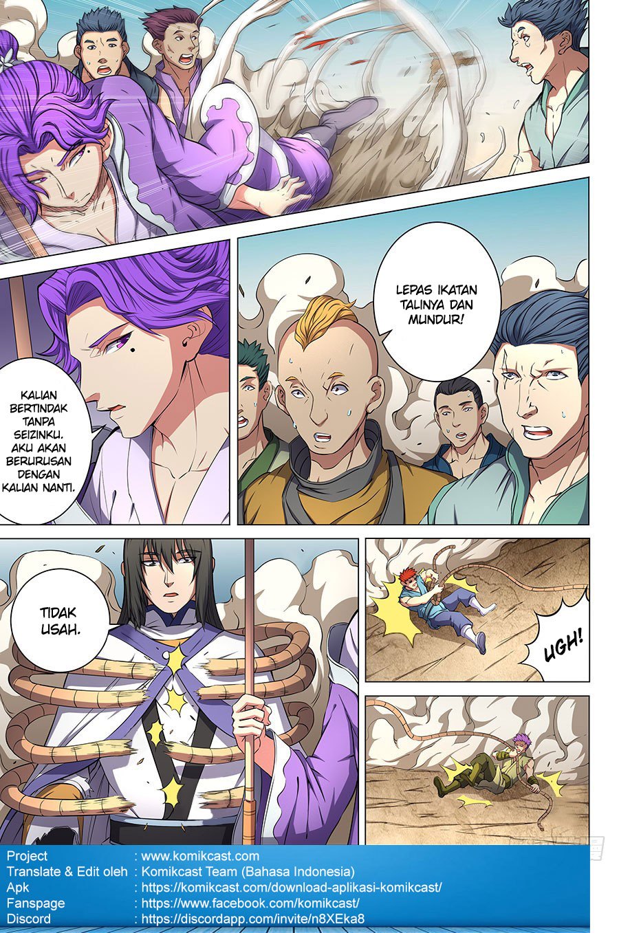God of Martial Arts Chapter 168 Bahasa Indonesia